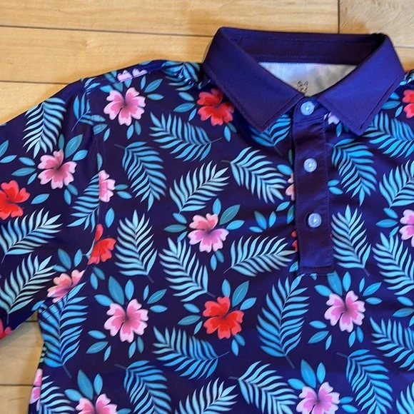 Rolo Golf Jungle Juice Polo Shirt - Picture 2 of 5